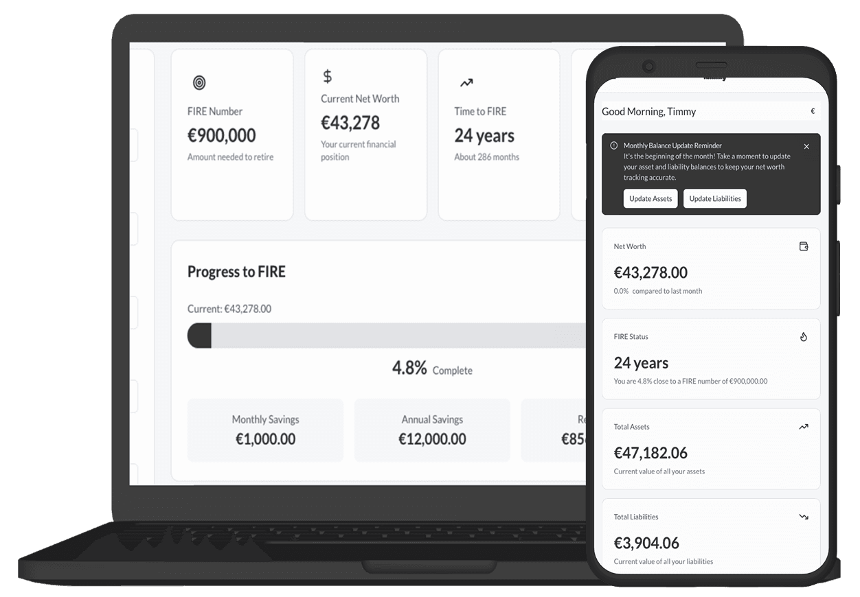 Net Worth Tracker Dashboard